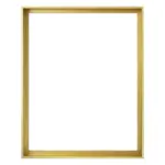 1 Gold aluminum frame