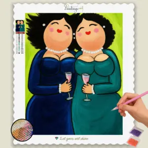 Beautiful Curvy Ladies Diamond Painting