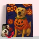 Custom Halloween Pet Portrait