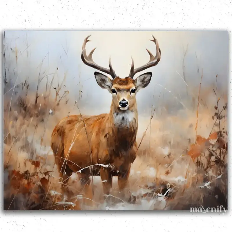 2 Reindeer in Autumn