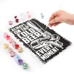 Always On Tap Cold Beer DIY Metal Poster