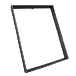 4 black aluminum frame