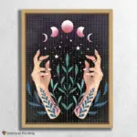 Spirituelle Hände & Mondphasen