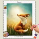 554835_base-diamond-painting-paintingscart Der Süße Fuchs (Sonnig)