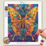 psychedelic butterfly