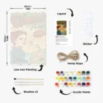 Woman Power DIY Metal Poster