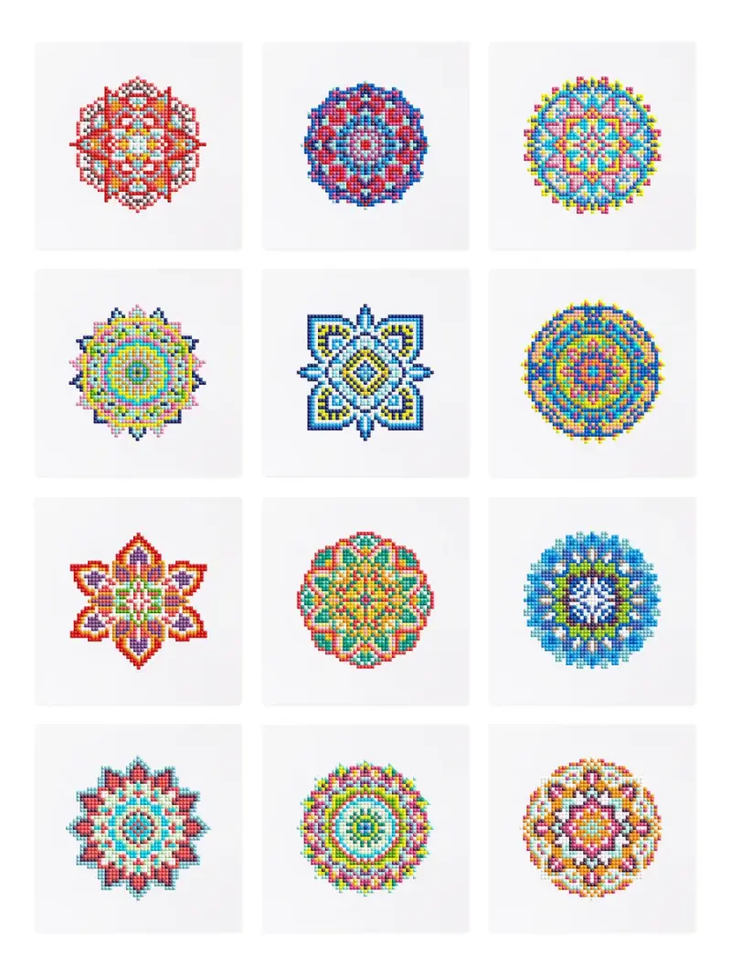 75600-Paint-by-numbers-Diamond-Painting-webp Colorful Mandala art 12pcs