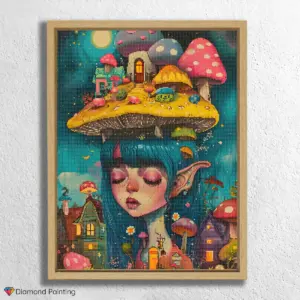 Mushroom House psychedelic World