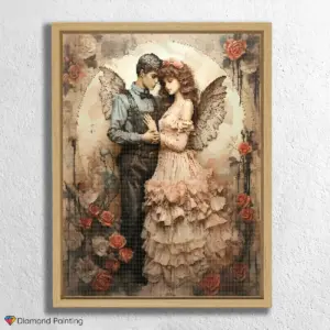 Angel Couple with Wings