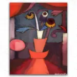 Autumn-Flower-1922-by-Paul-Klee Autumn Flower (1922) by Paul Klee