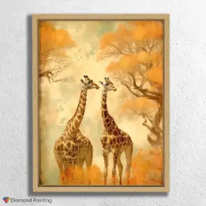 Two Baby Giraffe