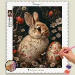 Baby_Animals_Easter_18259_base-diamond-painting-paintingscart Bunny with Easter Egg