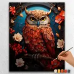 Brick Red Owl