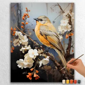 Butter Yellow Sparrow