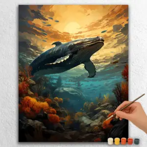 Whale in Californian Sea