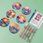 Colorful-Sealife-Custom-Cup-Coasters-Paint-by-Numbers-4-2