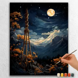 Cosmic Spring Moonlight