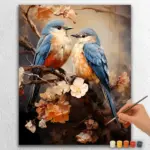 Cute-Woodland-201114 Cute Woodland Sparrow Couple