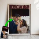 Diamond Painting Eigenes foto bild