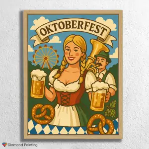 Diamond Painting Octoberfest 2