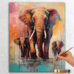Paint by Numbers Wild Animals