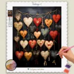 Farm_Valentines_Day_801473_base-diamond-painting-paintingscart Colorful Hearts