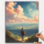 Paint-By-Numbers-DIamond-Painting-Ver-1 Look at the Sky - Paint by Numbers Paint By Numbers - DIamond Painting Ver 1