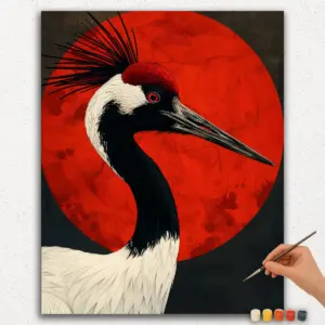 The Majestic Bird - Paint By Numbers