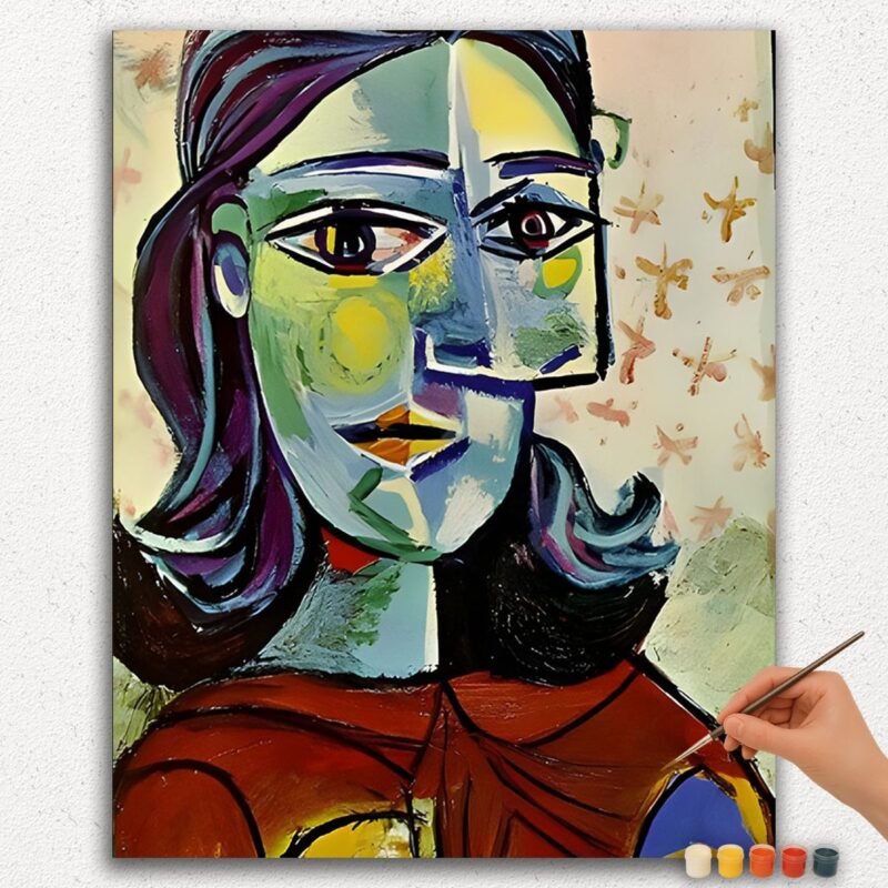 Paint-By-Numbers-DIamond-Painting-Ver-jpgg-178 Abstract Woman Portrait
