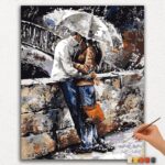 Paint-By-Numbers-DIamond-Painting-Ver-jpgg-44 Couple in Rain