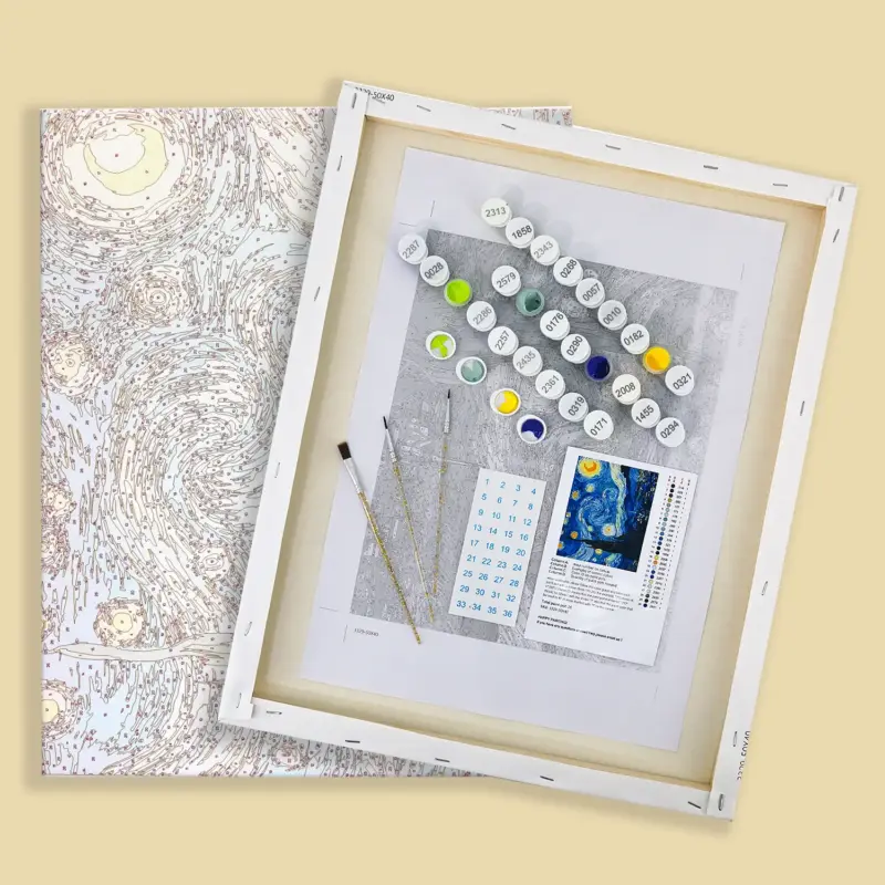 Paint by Numbers Pre Framed Painting Show