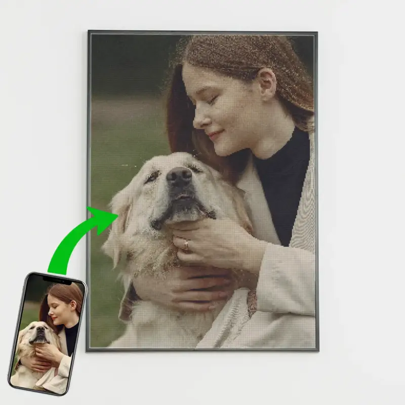 diamond painting eigen bilds Custom Diamond Painting