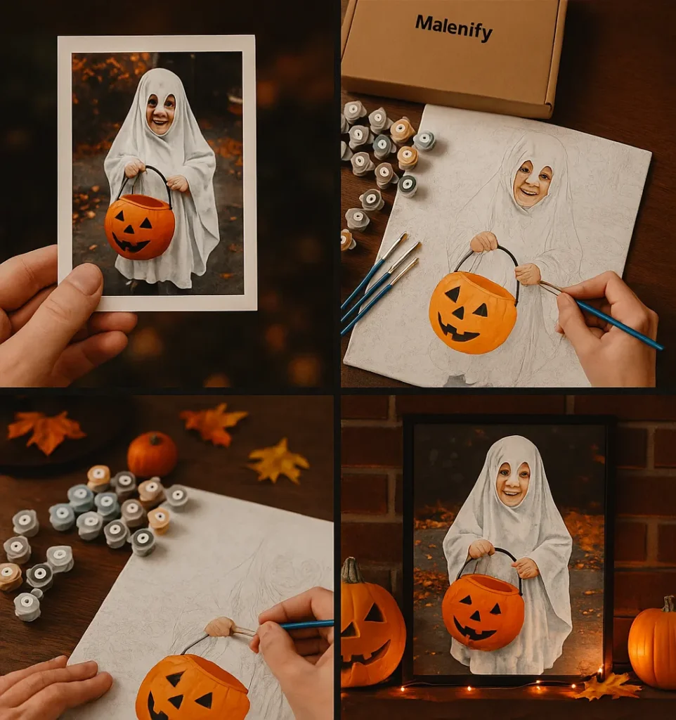 Custom Paint by numbers